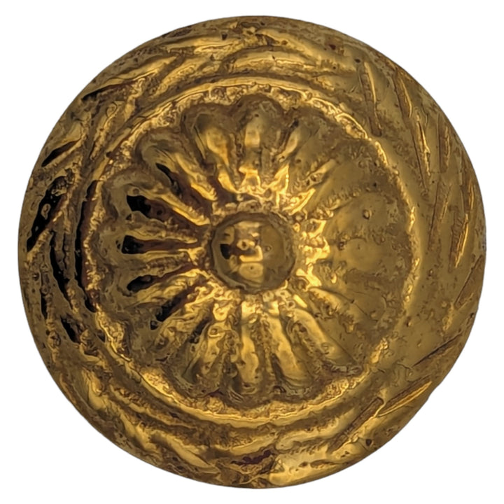 1 Inch Floral Cabinet Knob (Several Finishes Available) COPPER MOUNTAIN HARDWARE