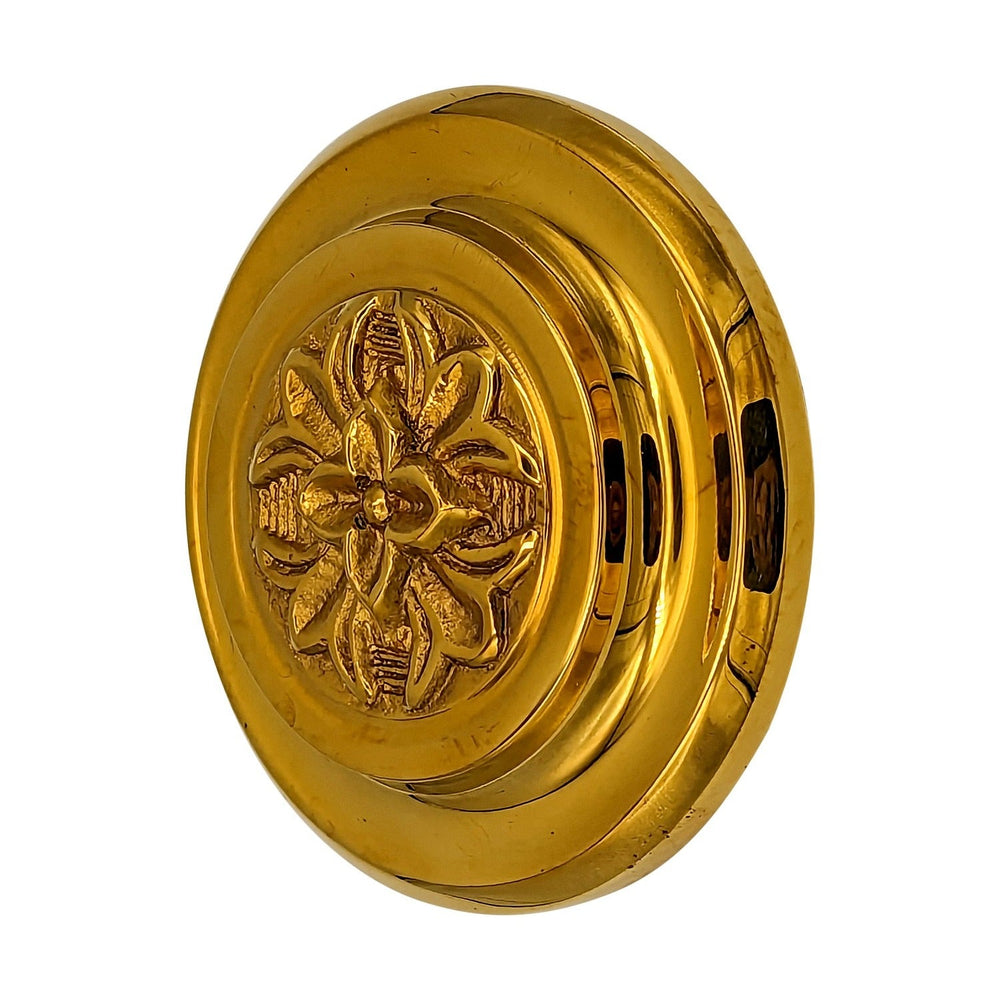 3 3/8 Inch Fleur De Lis French Oversized Knob (Several Finishes Available) COPPER MOUNTAIN HARDWARE