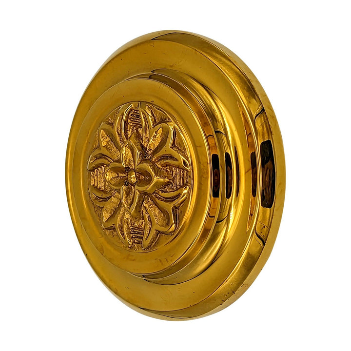 3 3/8 Inch Fleur De Lis French Oversized Knob (Several Finishes Available) COPPER MOUNTAIN HARDWARE