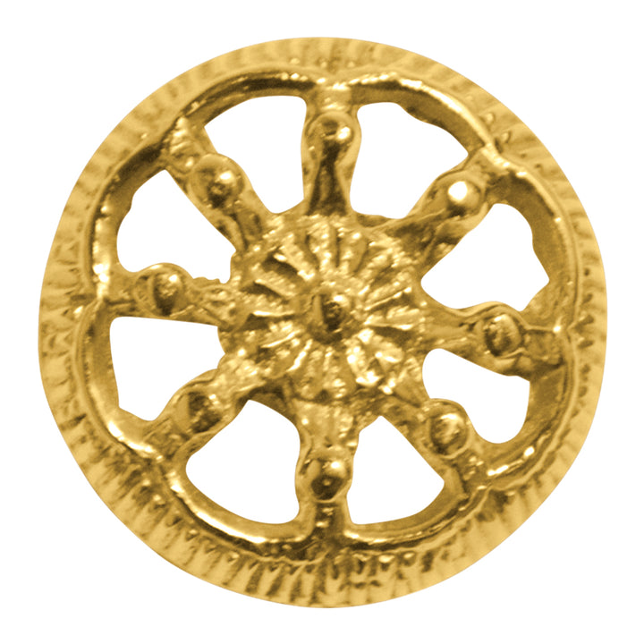 1 1/4 Inch Beaded Wheel Cabinet & Furniture Knob