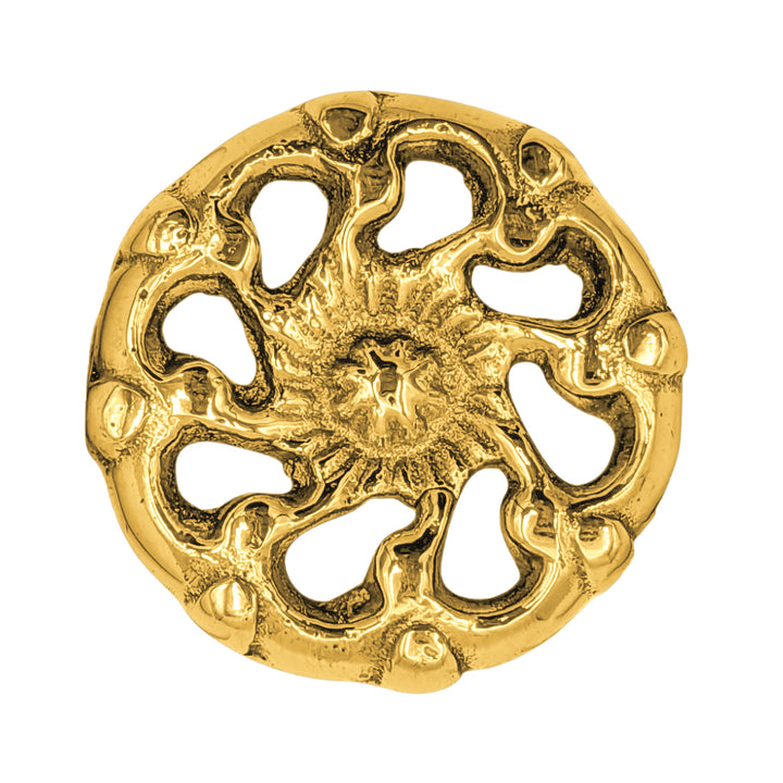 1 1/2 Inch Spigot Style Cabinet Knob (Several Finishes Available)