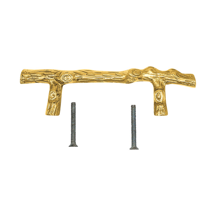 4 1/2 Inch Tree Branch Cabinet Pull (Several Finishes Available)