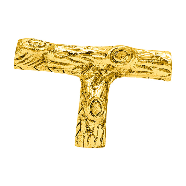 1 7/8 Inch "T" Shape Tree Branch Cabinet and Furniture Knob