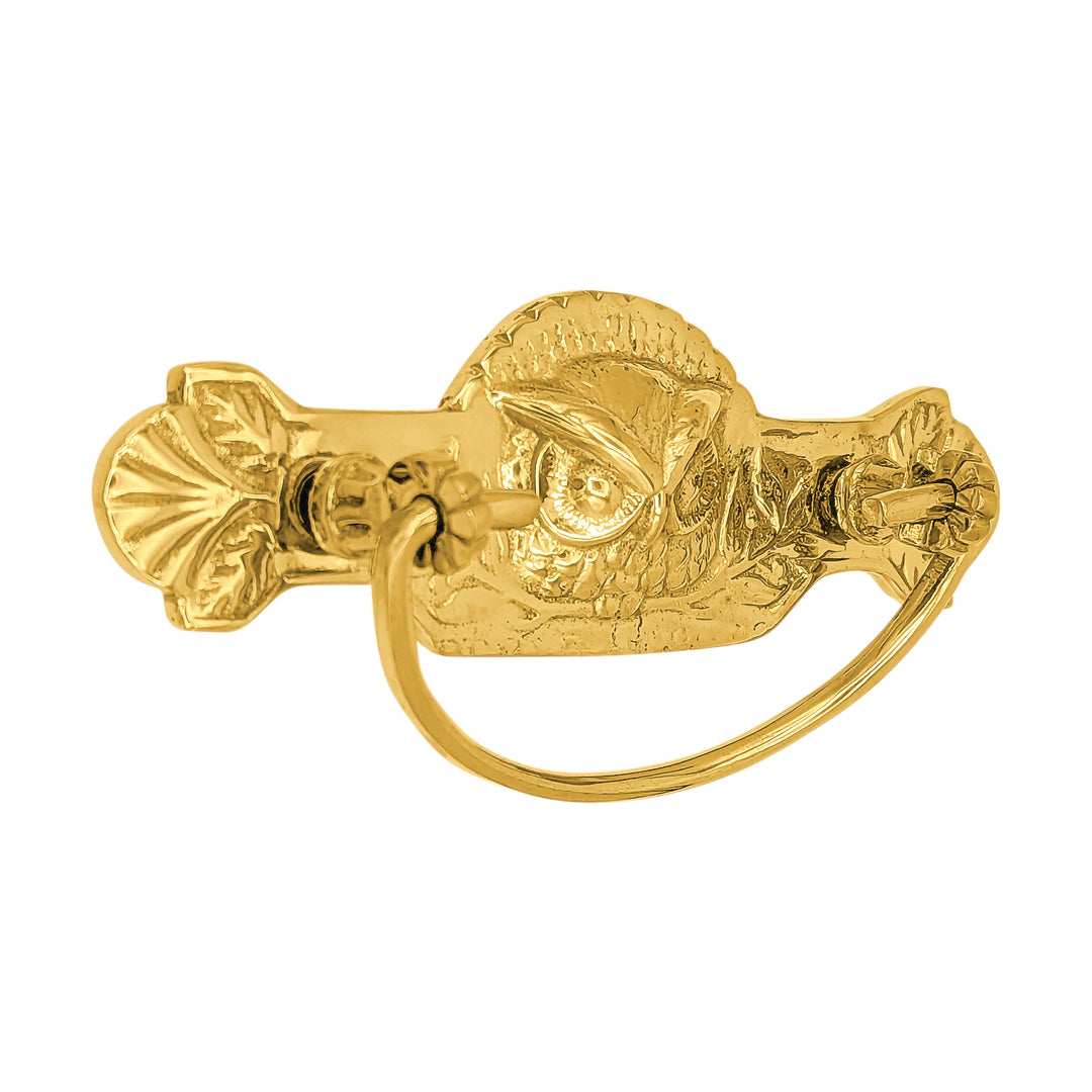 5 Inch (3 Inch c-c) Eastlake Owl Bail Pull