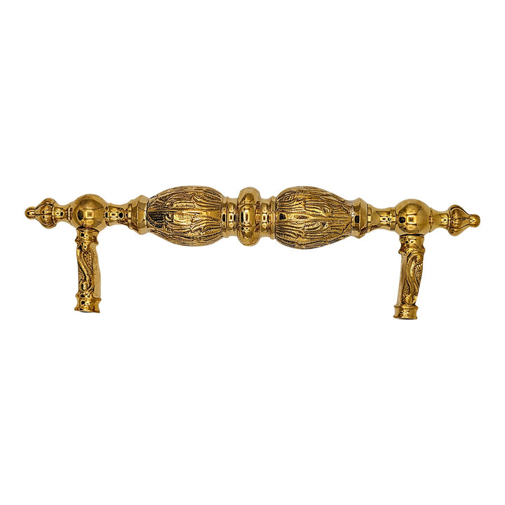 10 Inch Solid Brass Large Victorian Cabinet & Furniture Pull COPPER MOUNTAIN HARDWARE
