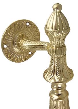 15 1/2 Inch Large Solid Brass Door Pull COPPER MOUNTAIN HARDWARE