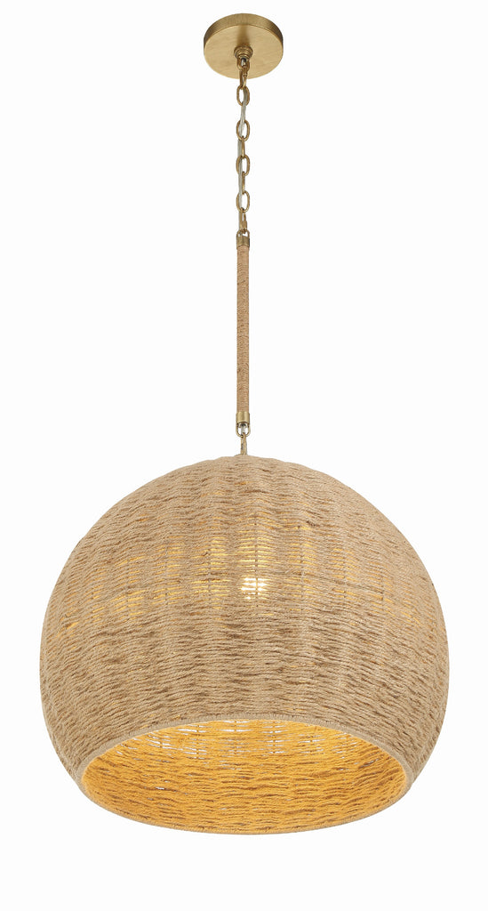 Jace 3 Light Soft Gold Chandelier Crystorama