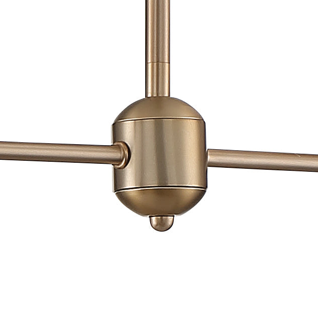 Keenan 4 Light Vibrant Gold Chandelier Crystorama