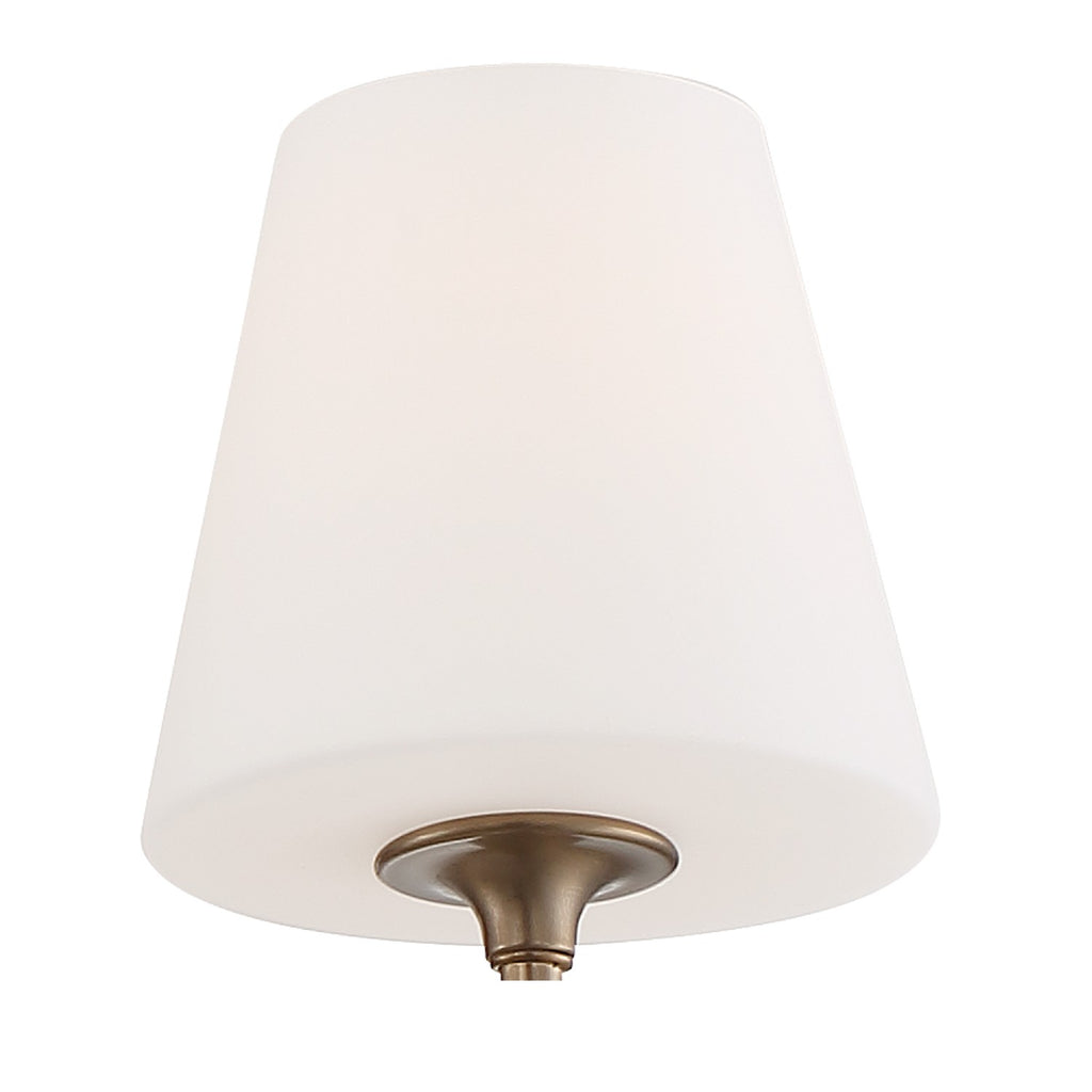 Keenan 4 Light Vibrant Gold Chandelier Crystorama