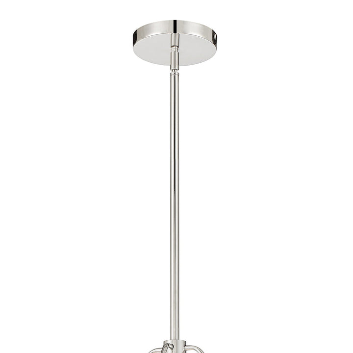 Kendal 3 Light Polished Nickel Mini Chandelier Crystorama