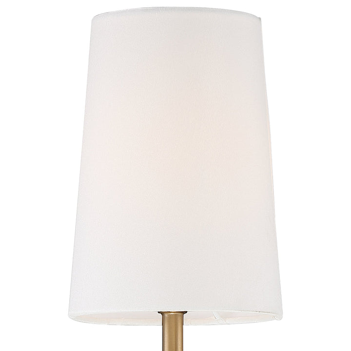 Lena 1 Light Vibrant Gold Sconce Crystorama