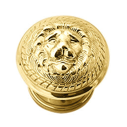 Traditional Rosette Door Set with Lion Door Knobs (Several Finishes Available)