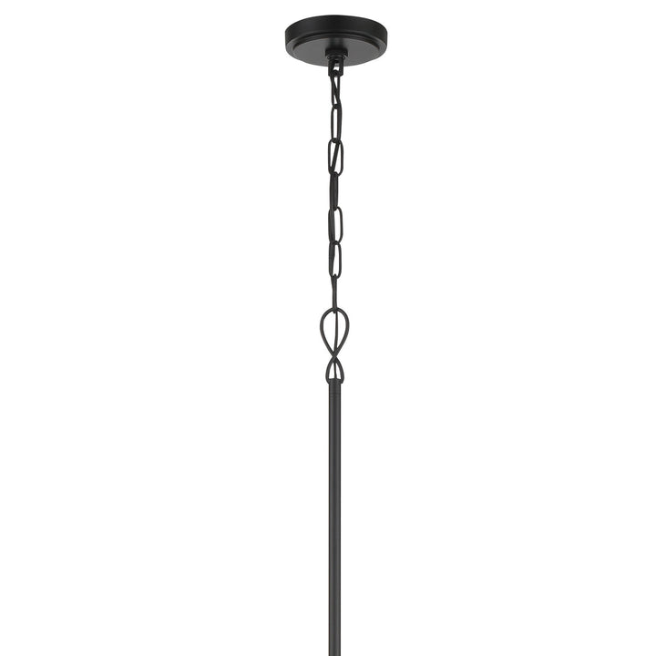 Mila 15 Light Black Chandelier Crystorama