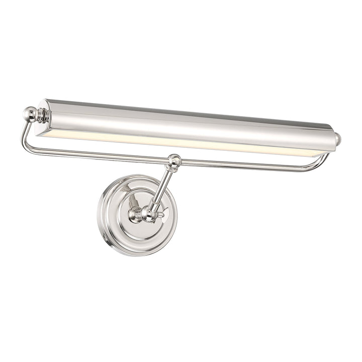 Miller Integrated LED Polished Nickel Sconce Crystorama