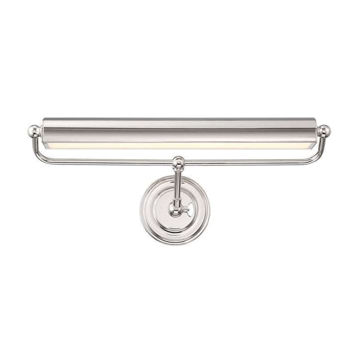 Miller Integrated LED Polished Nickel Sconce Crystorama