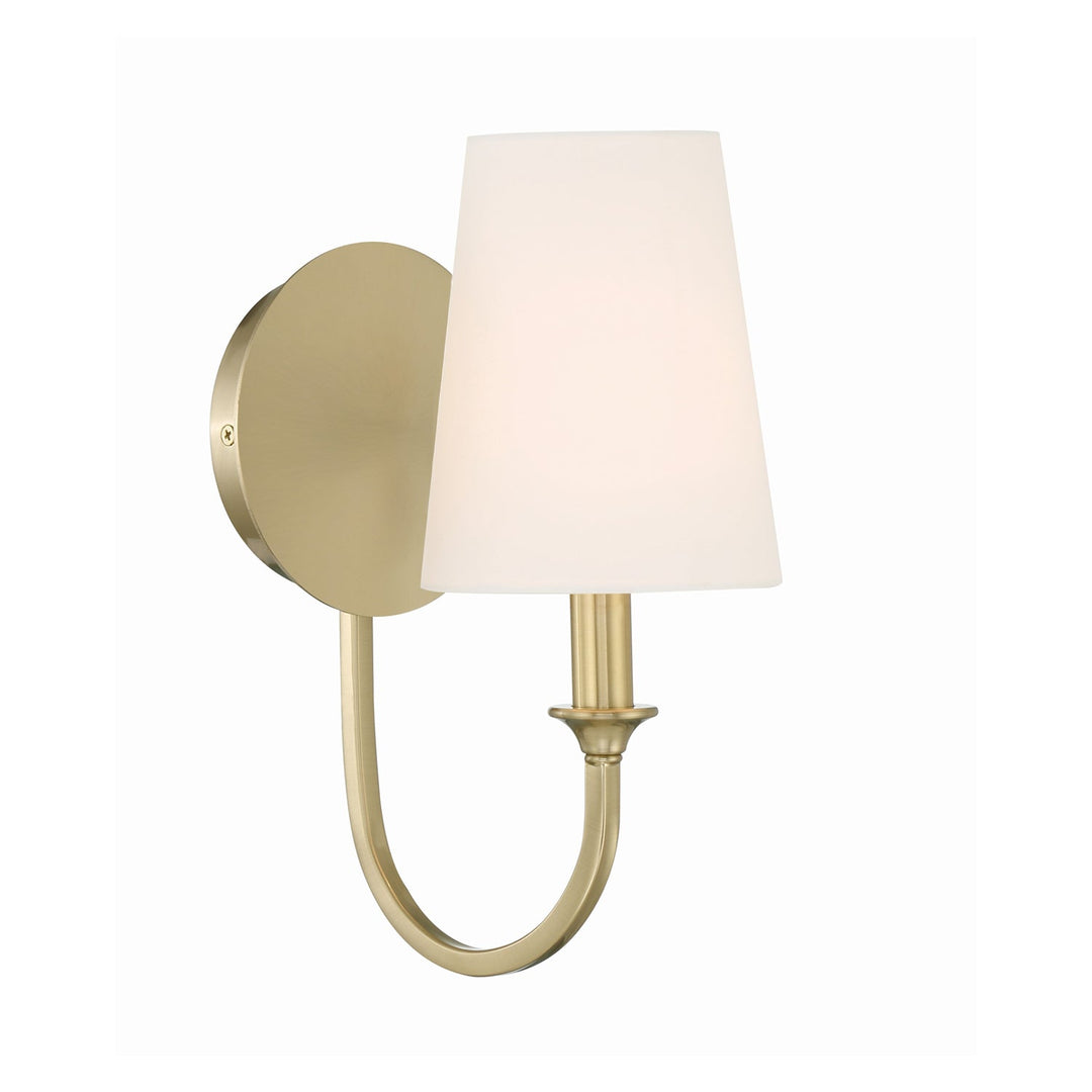 Payton 1 Light Vibrant Gold Sconce Crystorama