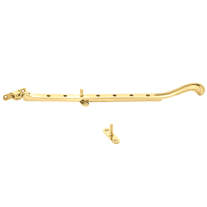 12 Inch Georgian Rope Casement Window Stay (Several Finishes Available)