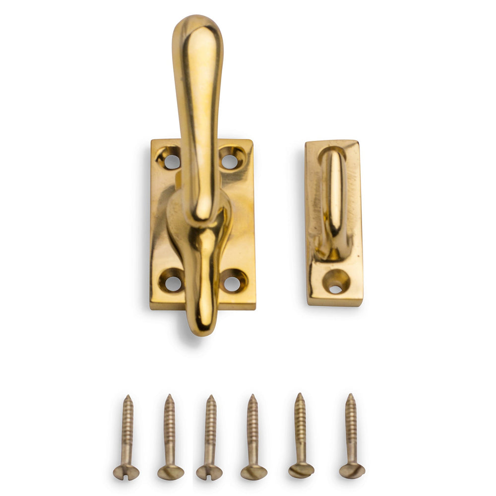 2 1/2 Inch Cabinet Latch with Handle (Several Finishes Available) COPPER MOUNTAIN HARDWARE