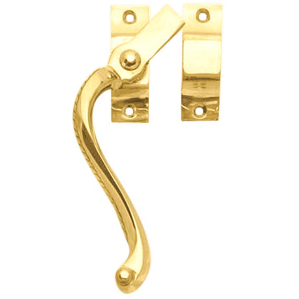Georgian Rope Window Lock Left Hinge (Several Finishes Available)