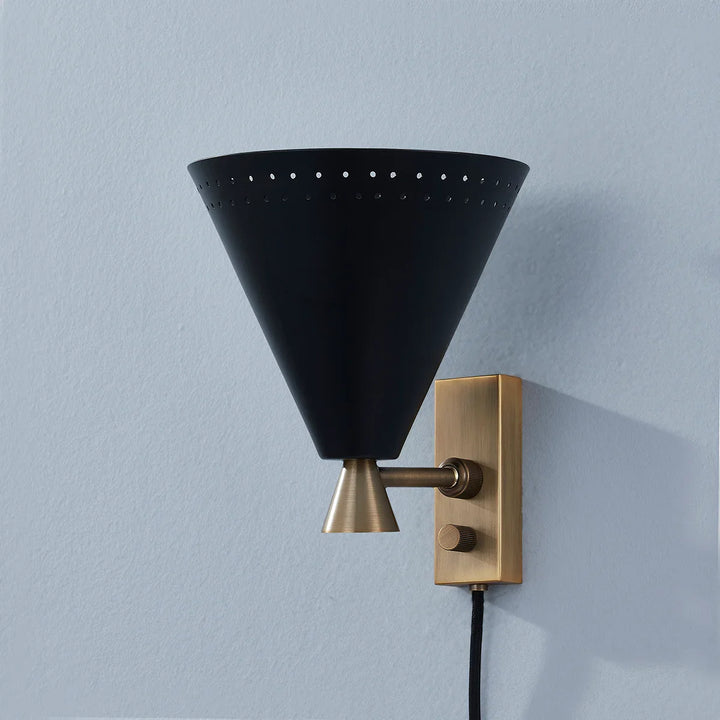 Marvin Plug-In Sconce Troy Lighting