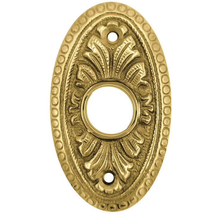 Avalon Style Solid Brass Rosette (Several Finishes Available) COPPER MOUNTAIN HARDWARE