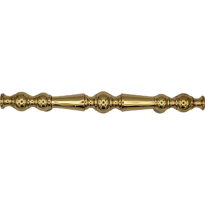 5 Inch Overall (3 Inch c-c) Solid Brass Victorian Pull COPPER MOUNTAIN HARDWARE