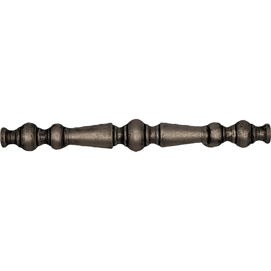 5 Inch Overall (3 Inch c-c) Solid Brass Victorian Pull COPPER MOUNTAIN HARDWARE
