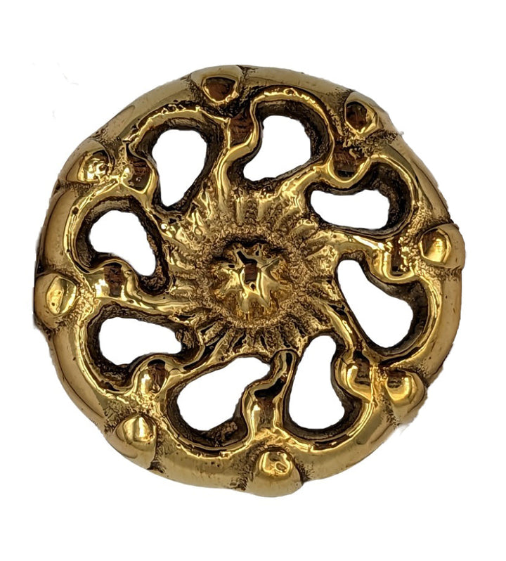 1 1/2 Inch Spigot Style Cabinet Knob (Several Finishes Available) COPPER MOUNTAIN HARDWARE