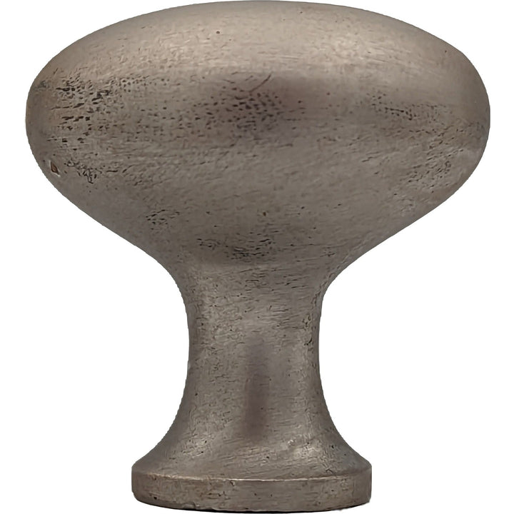 COPPER MOUNTAIN HARDWARE Solid Brass Traditional Egg Shaped Cabinet & Furniture Knob
