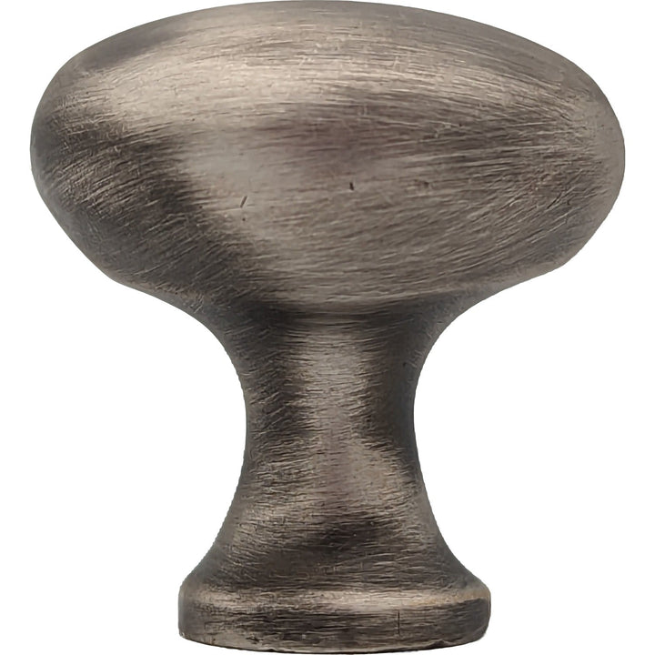 COPPER MOUNTAIN HARDWARE Solid Brass Traditional Egg Shaped Cabinet & Furniture Knob