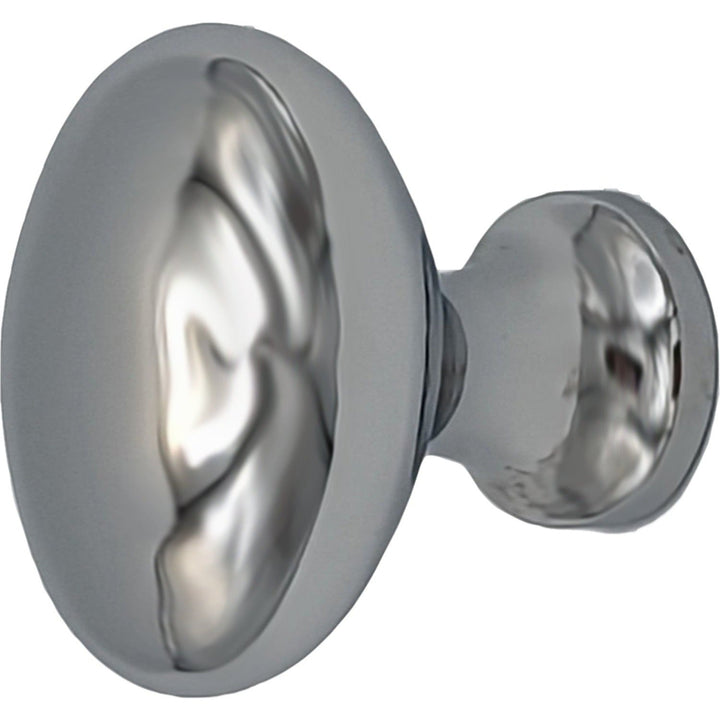 COPPER MOUNTAIN HARDWARE Solid Brass Traditional Egg Shaped Cabinet & Furniture Knob