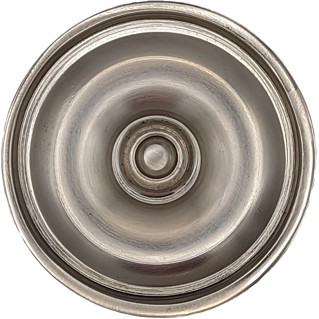 COPPER MOUNTAIN HARDWARE Modern Brass Round Disc Cabinet & Furniture Knob