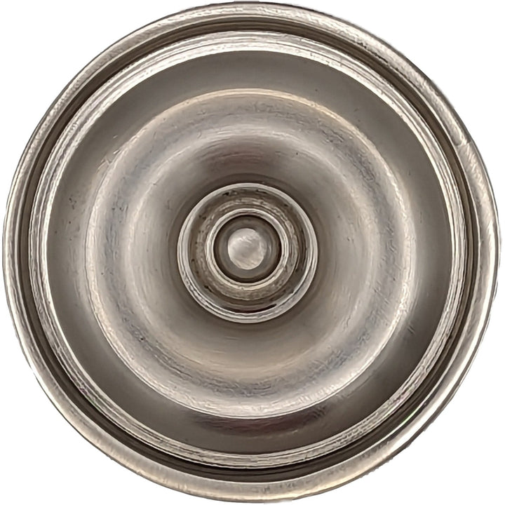 COPPER MOUNTAIN HARDWARE Modern Brass Round Disc Cabinet & Furniture Knob