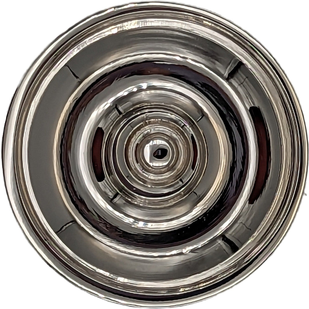 COPPER MOUNTAIN HARDWARE Modern Brass Round Disc Cabinet & Furniture Knob