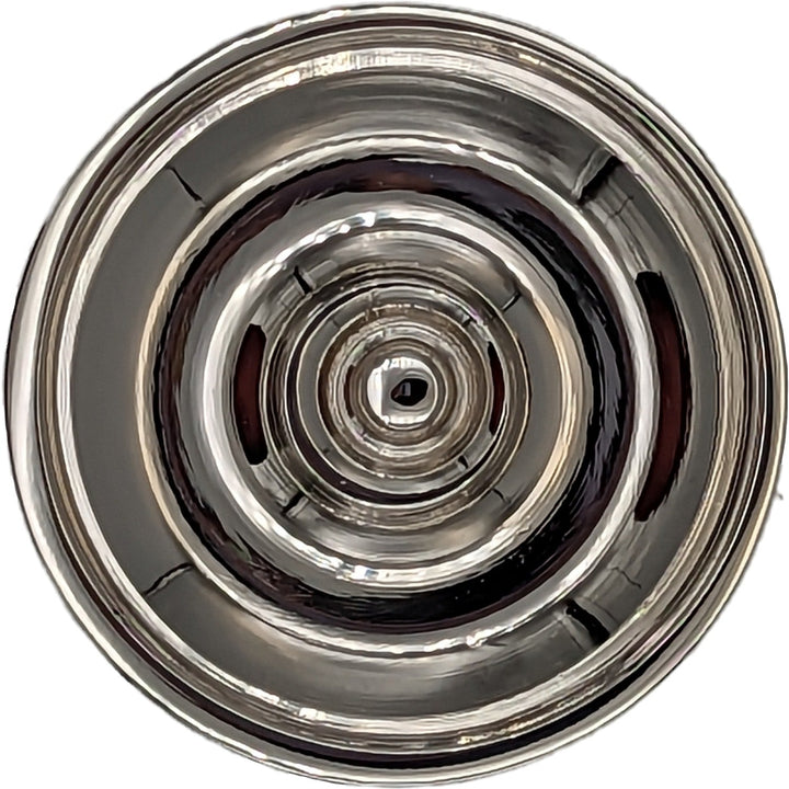 COPPER MOUNTAIN HARDWARE Modern Brass Round Disc Cabinet & Furniture Knob