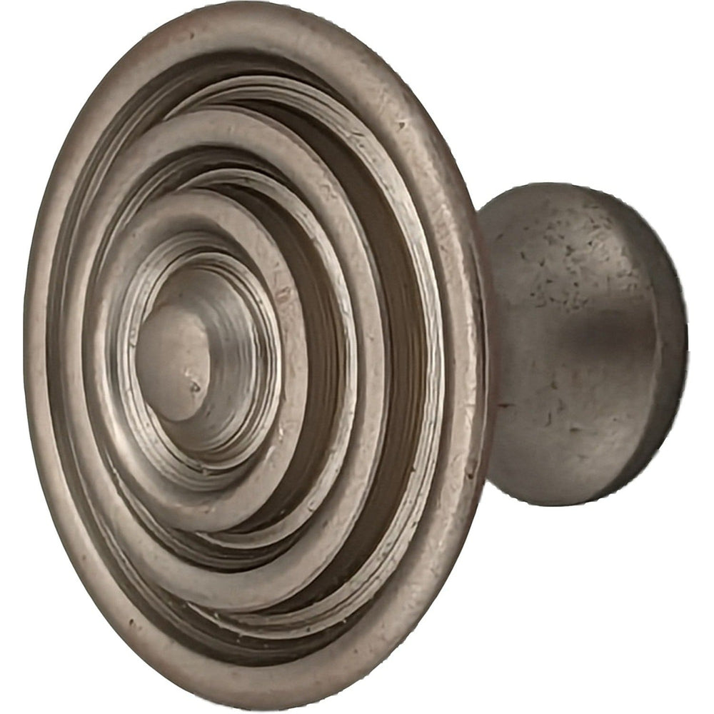 COPPER MOUNTAIN HARDWARE 1 1/2 Inch Modern Cabinet Knob (Brushed Nickel)