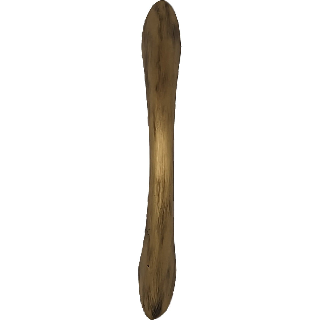 COPPER MOUNTAIN HARDWARE Brass Curved Traditional Cabinet & Furniture Pull