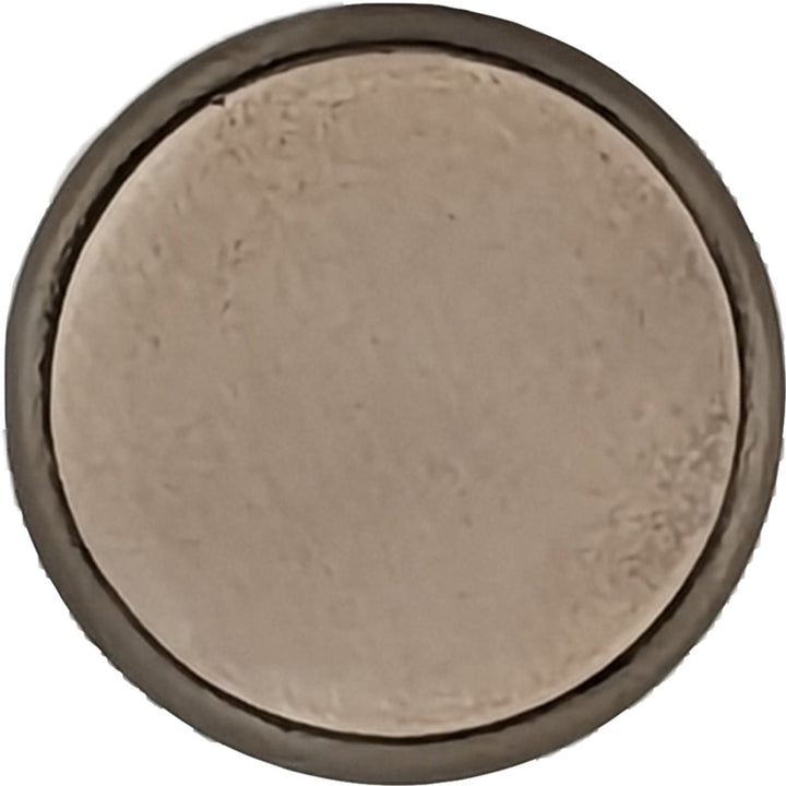 1 1/4 Inch Traditional Brass Flat Top Round Cabinet & Furniture Knob COPPER MOUNTAIN HARDWARE