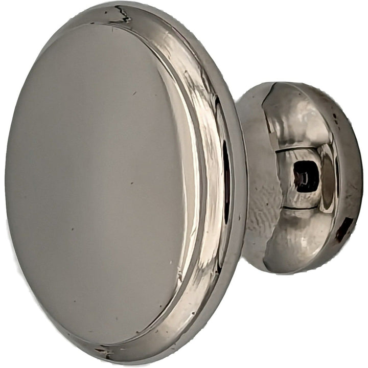 1 1/2 Inch Brass Flat Top Cabinet Knob (Several Finishes Available) COPPER MOUNTAIN HARDWARE