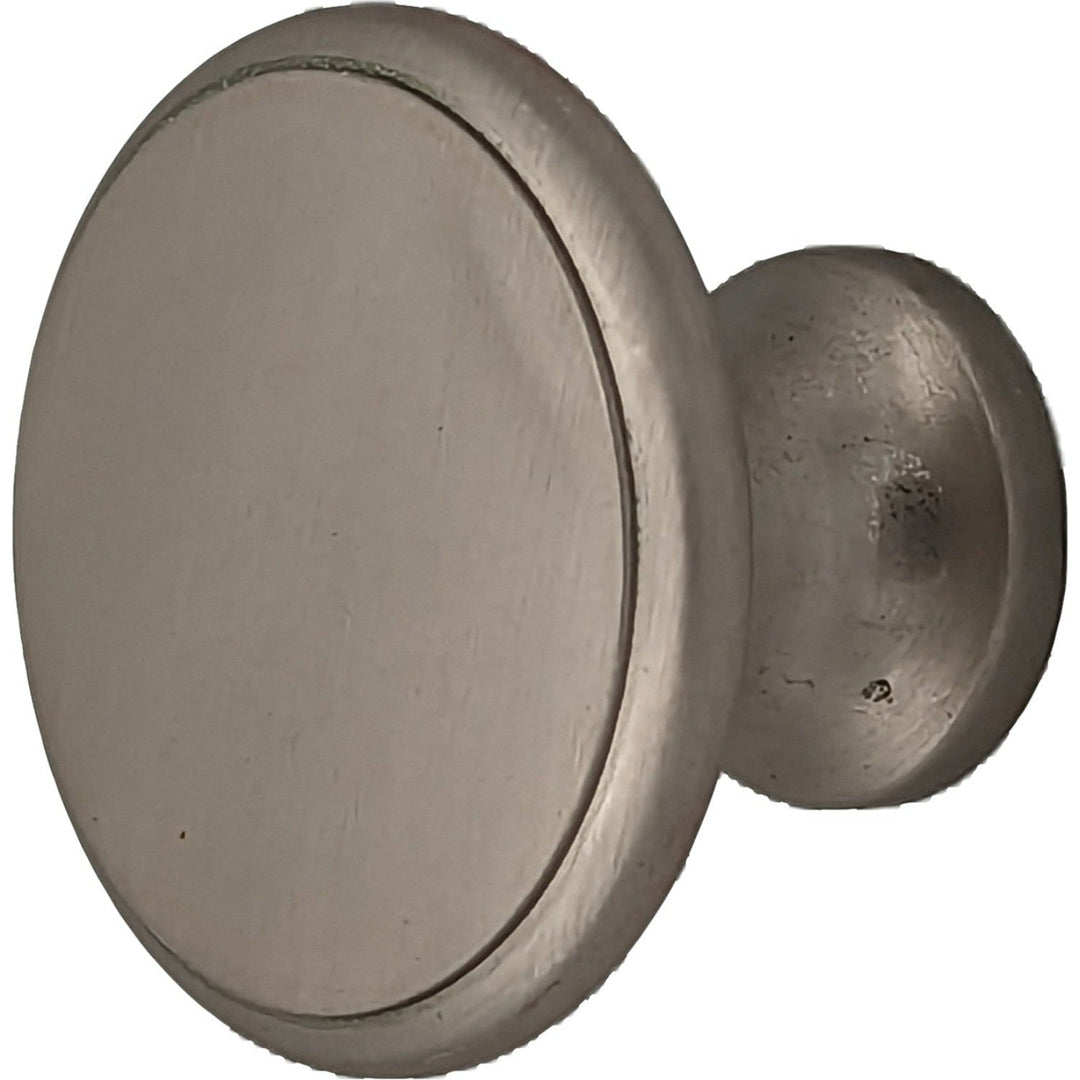 1 1/2 Inch Brass Flat Top Cabinet Knob (Several Finishes Available) COPPER MOUNTAIN HARDWARE