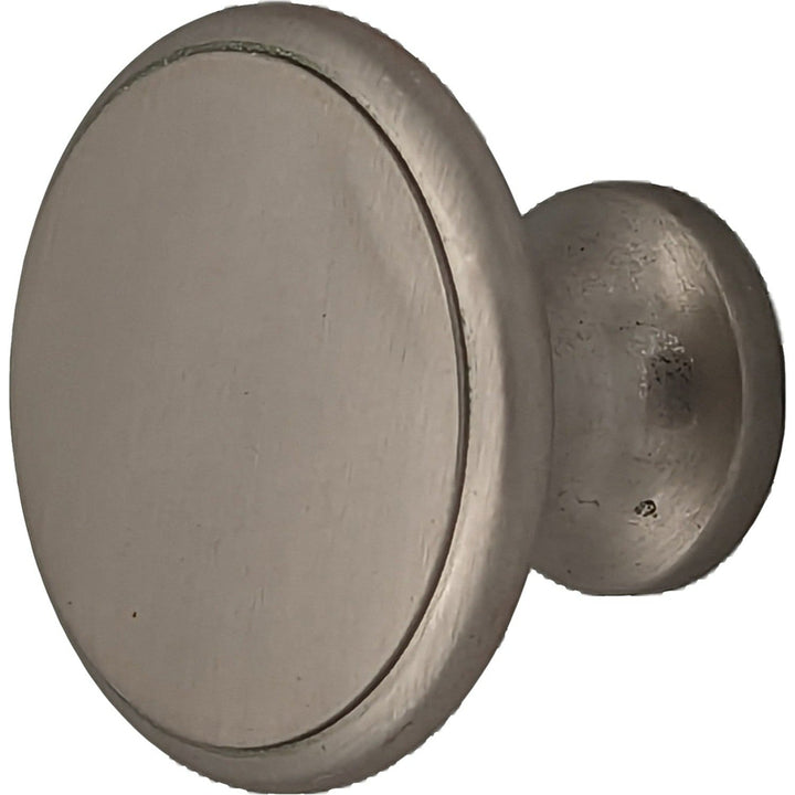 1 1/2 Inch Brass Flat Top Cabinet Knob (Several Finishes Available) COPPER MOUNTAIN HARDWARE