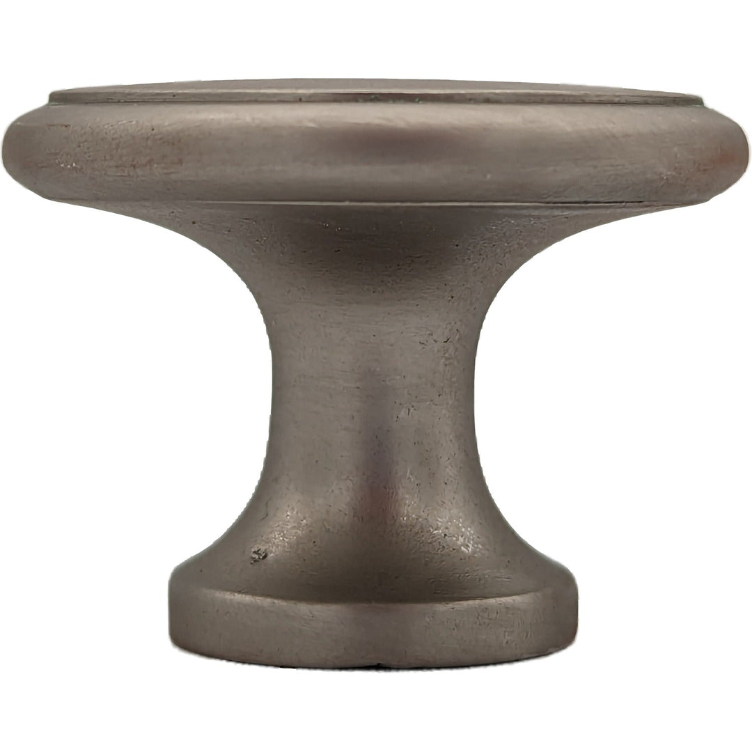 1 1/2 Inch Brass Flat Top Cabinet Knob (Several Finishes Available) COPPER MOUNTAIN HARDWARE