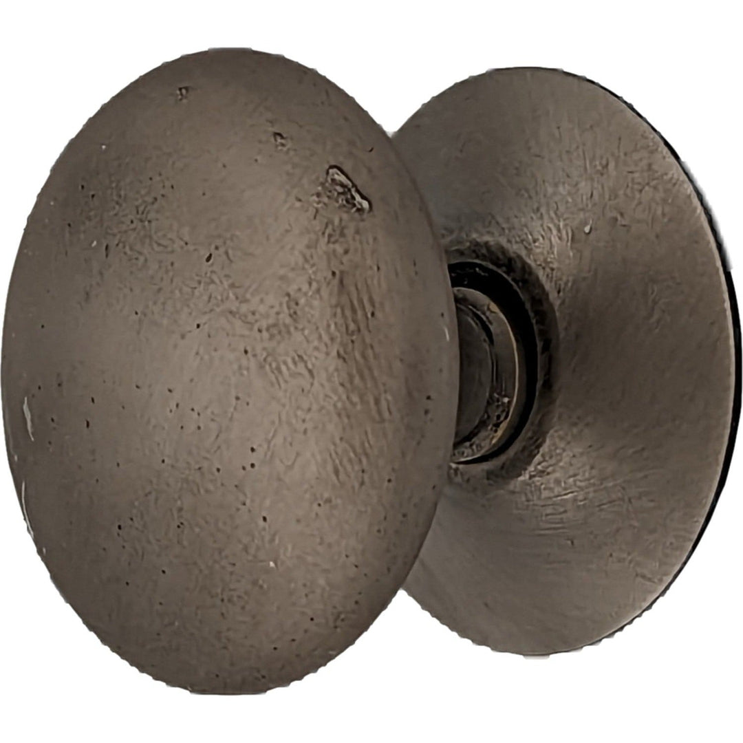 1 1/4 Inch Brass Traditional Round Cabinet & Furniture Knob COPPER MOUNTAIN HARDWARE