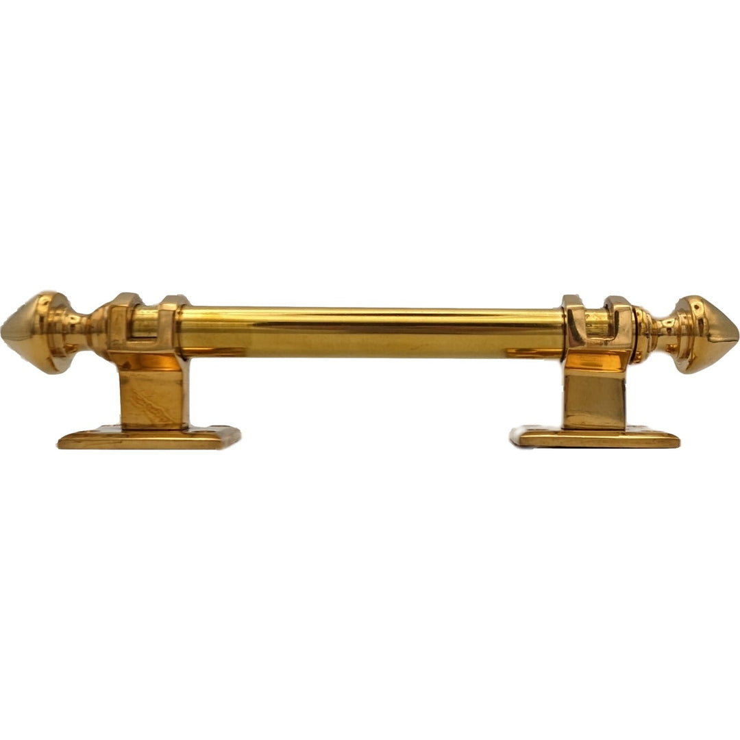 8 Inch Solid Brass Colonial Style Pull COPPER MOUNTAIN HARDWARE