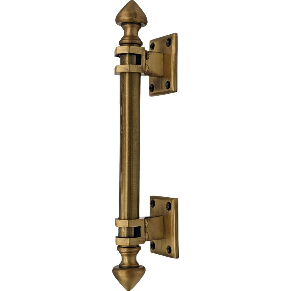 8 Inch Solid Brass Colonial Style Pull COPPER MOUNTAIN HARDWARE