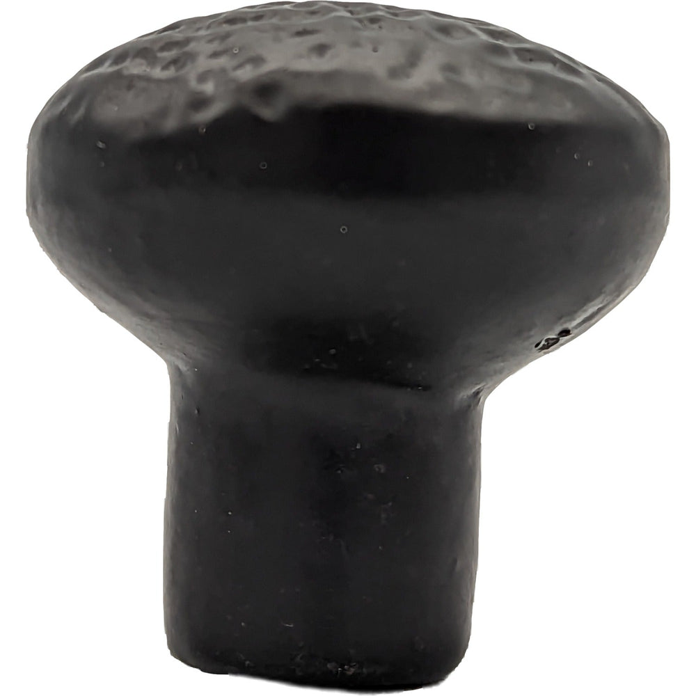 1 1/8 Inch Iron Round Hammered Cabinet & Furniture Knob COPPER MOUNTAIN HARDWARE