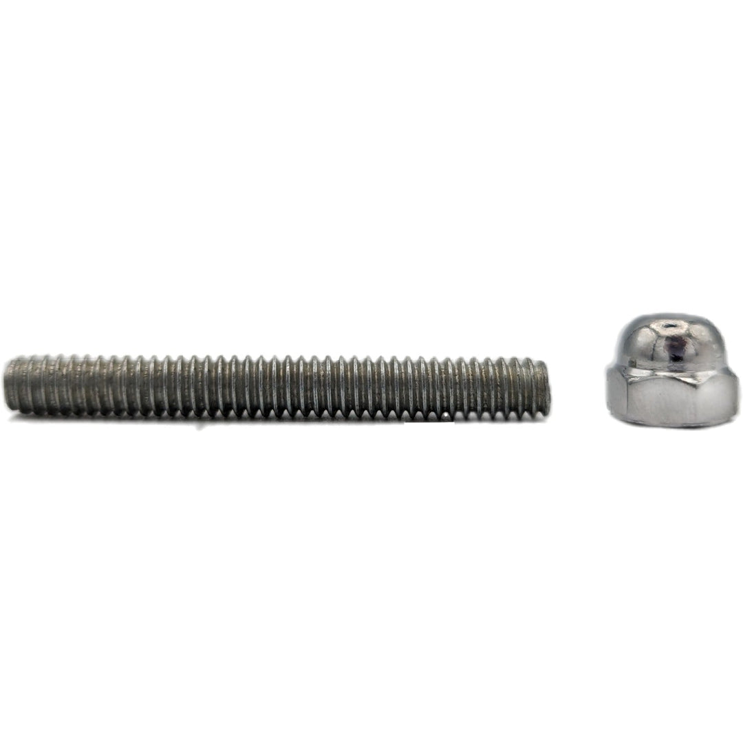 1/4"-20 Threaded Machine Screws with Acorn Nuts COPPER MOUNTAIN HARDWARE