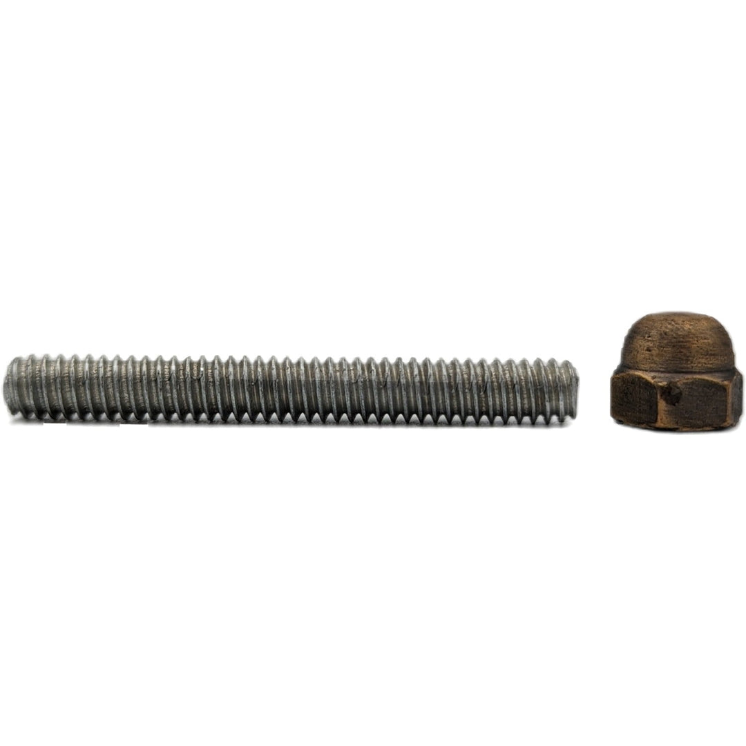 1/4"-20 Threaded Machine Screws with Acorn Nuts COPPER MOUNTAIN HARDWARE