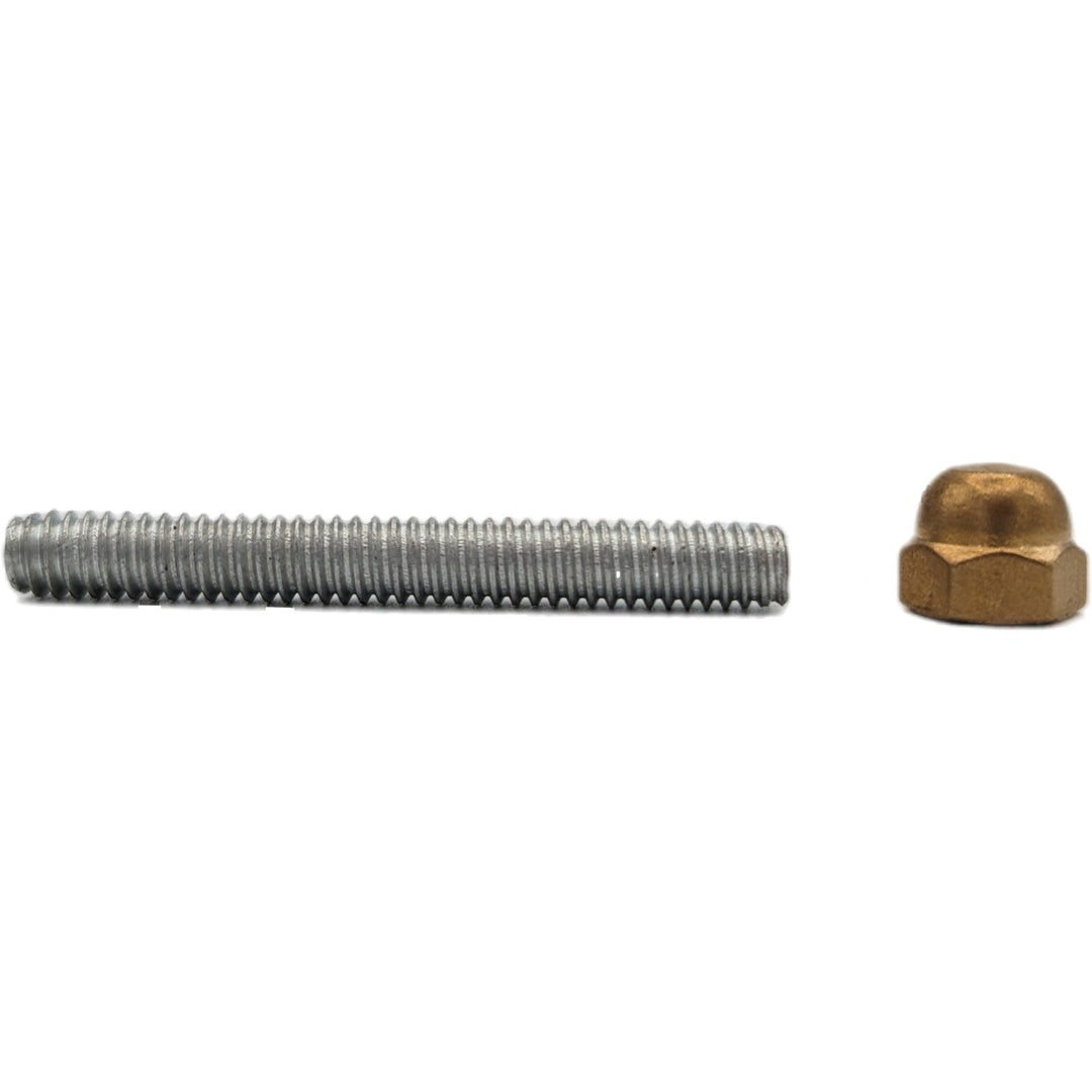 1/4"-20 Threaded Machine Screws with Acorn Nuts COPPER MOUNTAIN HARDWARE