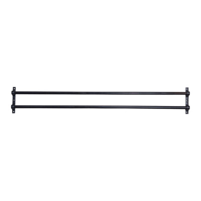 36 Inch Solid Brass Double Push Bar (Oil Rubbed Bronze Finish)